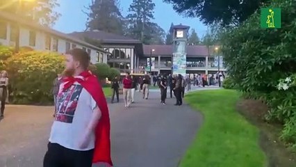 Más de un centenar de detenidos en Nueva York en manifestación estudiantil propalestinos