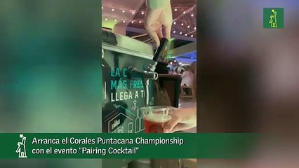 Arranca el Corales Puntacana Championship con el evento "Pairing Cocktail"