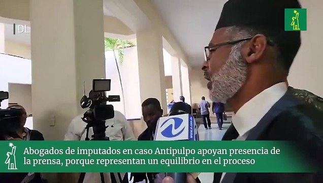 Abogados de imputados en caso Antipulpo apoyan presencia de la prensa, porque representan un equilibrio en el proceso