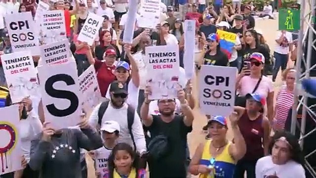 Venezolanos en República Dominicana se unen a la protesta mundial para pedir fin del régimen de Maduro