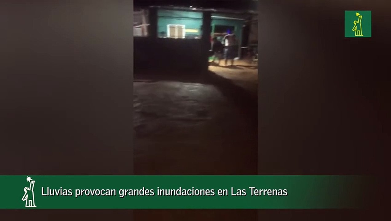 Lluvias provocan grandes inundaciones en Las Terrenas