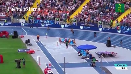 Marileidy Paulino gana el primer lugar en los 400 metros planos de la Liga Diamante 2024