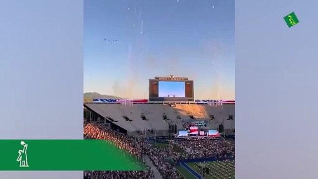 Al menos seis heridos al caer fuegos artificiales defectuosos en las gradas de un estadio en Utah