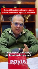 Será obligatorio el seguro para terceros