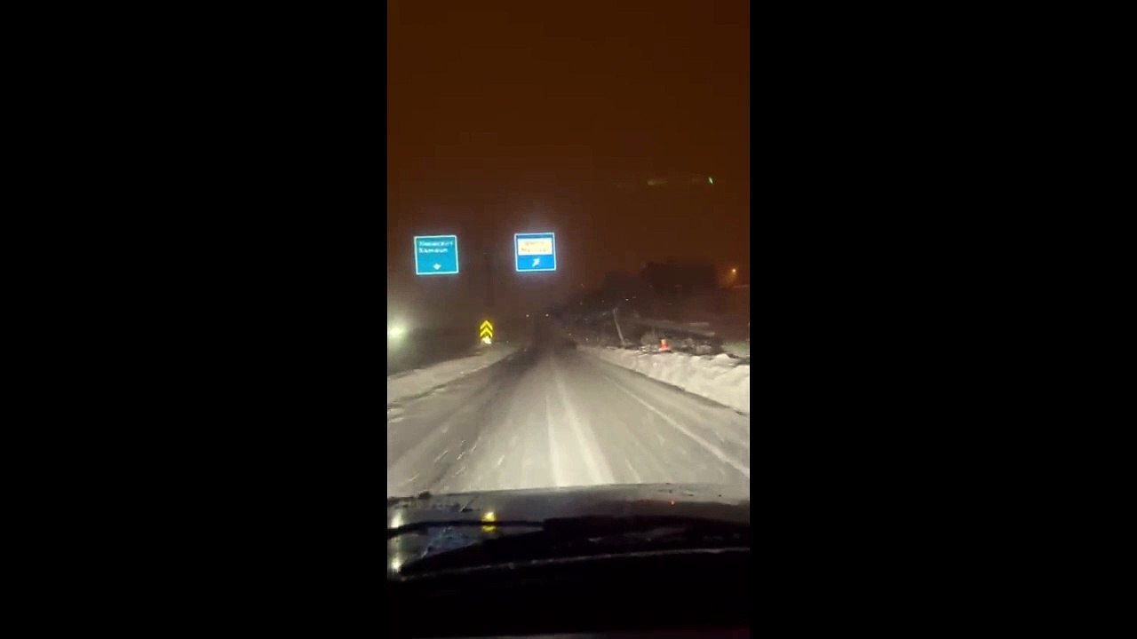 Sinop genelinde yollar buz