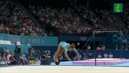 Andrade consigue al fin coronarse en París-2024 y Biles se despide con una plata