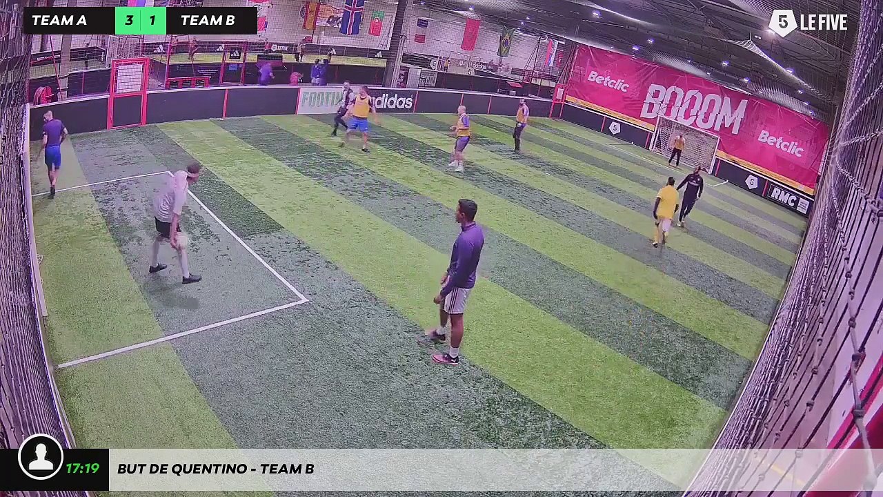 But de Quentino - Team B