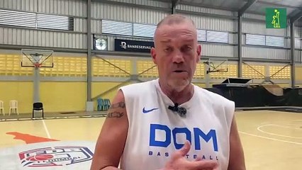 Dirigente García evalúa el proceso de entrenamiento en el país