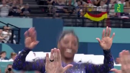 Simone Biles reconquista el concurso general de gimnasia, su segundo oro en París-2024