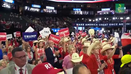 Trump es proclamado oficialmente candidato y anuncia a J.D. Vance como su vicepresidente