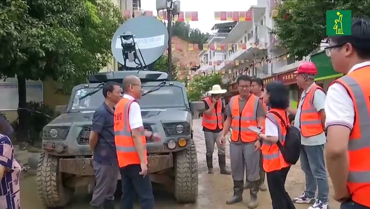 Más de 1.2 millones de damnificados por fuertes lluvias en el centro de China