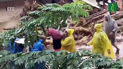 Fuertes lluvias en el sur de India causan al menos 113 muertos y cientos de desaparecidos