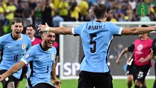 Uruguay tumba a Brasil en penales y jugará las semifinales contra Colombia