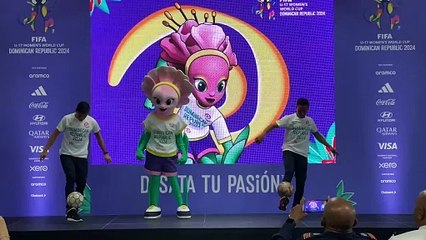 Presentan en Santiago la mascota de la Copa Mundial Femenina Sub-17