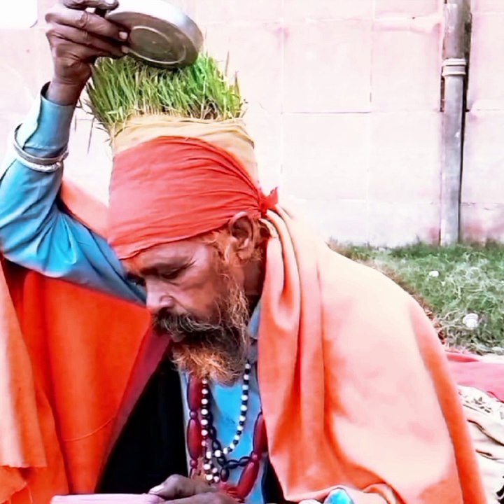 Baba in kumbh