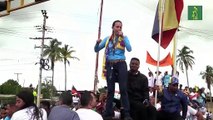 Líder antichavista, María Corina Machado, asegura que 