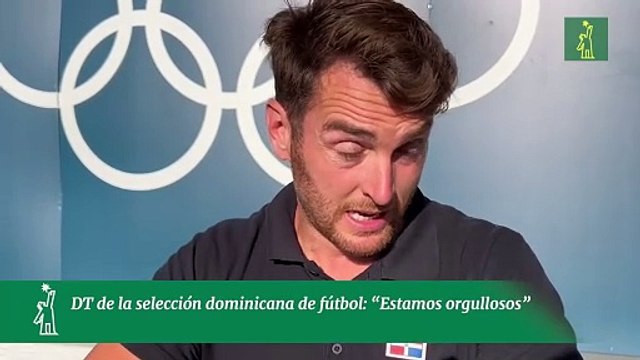 DT de la selección dominicana de fútbol: “Estamos orgullosos”