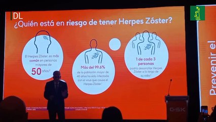 Una de cada tres personas está en riesgo de desarrollar herpes zóster