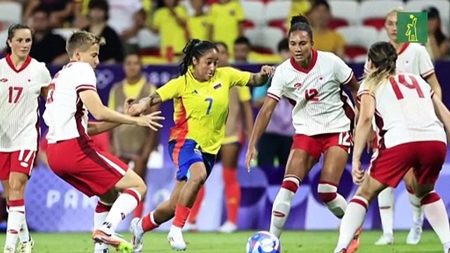 Colombia logra inédito pase a cuartos del fútbol femenino olímpico