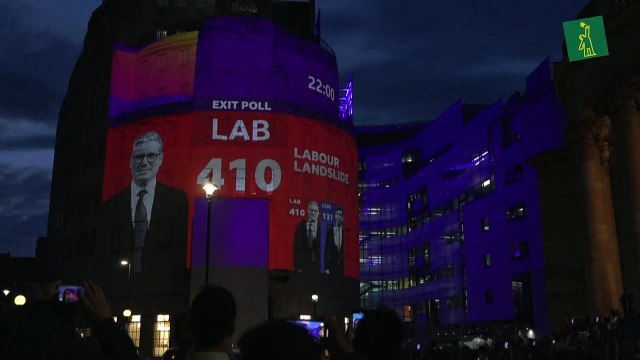 Los laboristas ganan elecciones británicas con mayoría absoluta