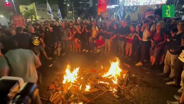 Miles de israelíes vuelven a las calles para pedir la liberación de rehenes en Gaza