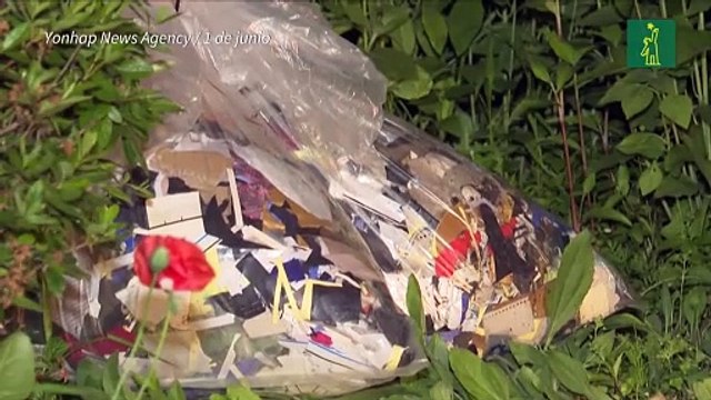 Corea del Norte envía más globos con basura hacia el Sur y amenaza con nuevas acciones