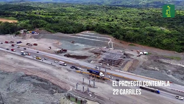 Avanzan trabajos en el nuevo peaje de la Autopista Duarte