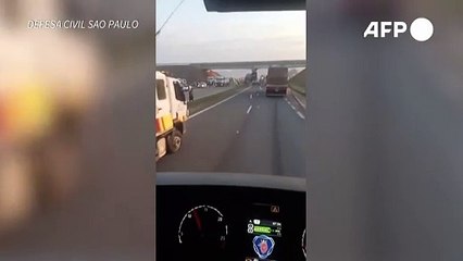 Al menos 10 muertos y 42 heridos en accidente vial en sureste de Brasil