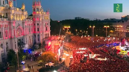 Madrid vibra con la selección española triunfadora en la Eurocopa