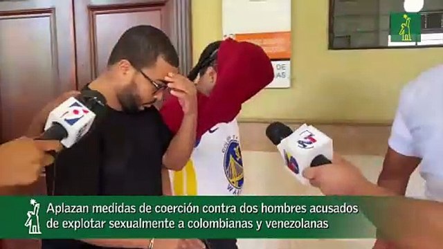 Aplazan medidas de coerción contra dos hombres acusados de explotar sexualmente a colombianas y venezolanas