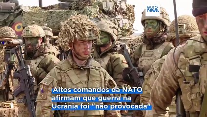 NATO realiza exercício militar num contexto em que as prioridades de segurança dos EUA se afastam da Europa