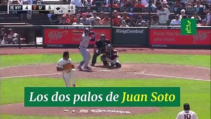 Los dos palos de Juan Soto