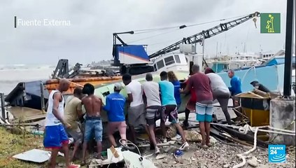 Huracán Beryl continúa su paso por el Caribe, ahora se dirige hacia México