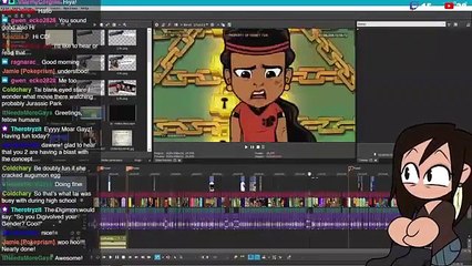 (2:20:25) Finishing Up the Moon Girl Video 1:3