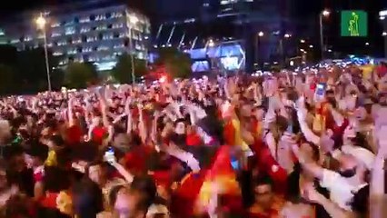 España celebra su cuarta Eurocopa