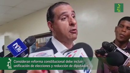 Consideran reforma constitucional debe incluir unificación de elecciones y reducción de diputados