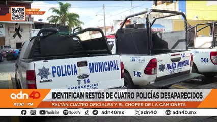 Autoridades identifican restos de cuatro policías desaparecidos de Teocaltiche