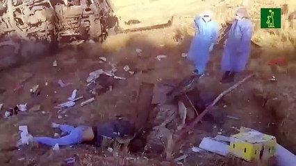 Una veintena de muertos por caída de autobús a un abismo en sur de Perú