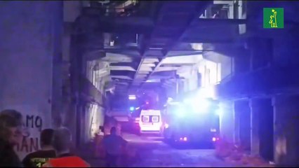 Dos muertos y 13 heridos por el derrumbe de un balcón en Nápoles