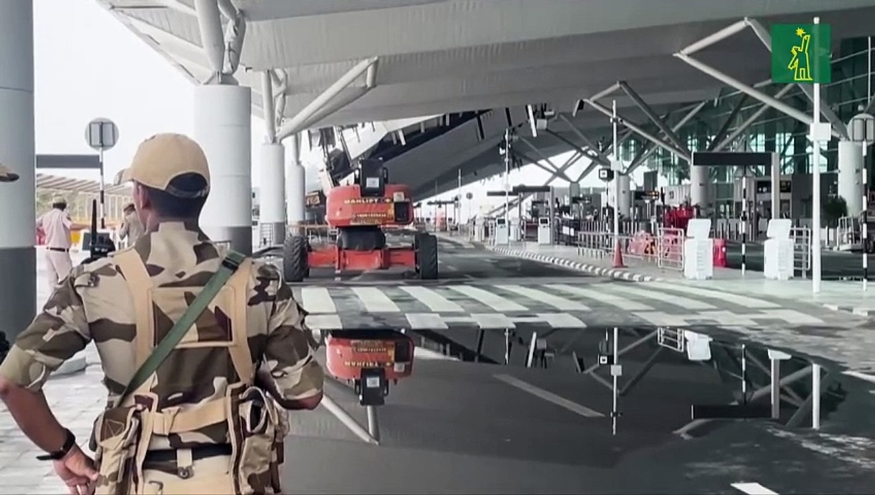 Un muerto y ocho heridos tras derrumbarse parte del techo del aeropuerto de Nueva Delhi