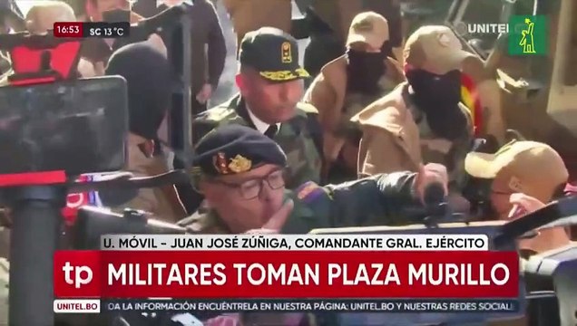 Presidente de Bolivia juramenta nueva cúpula militar tras intento de golpe de Estado