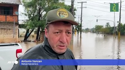 Los ríos aumentan su caudal en el sur de Brasil arrasado por las inundaciones