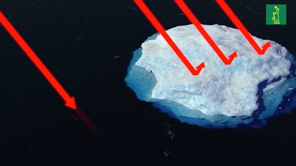 ¿Cuál es la diferencia entre el hielo marino y el hielo terrestre?