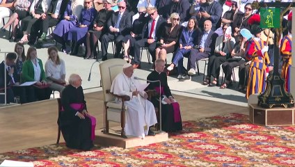 El papa reitera su firme oposición a la legalización de las drogas