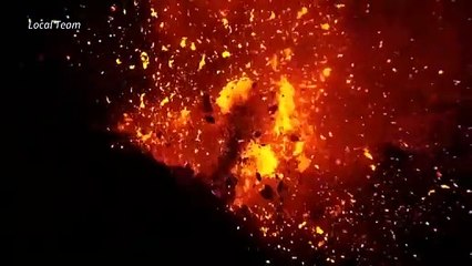 El Etna reanuda su actividad con el fenómeno de salpicaduras