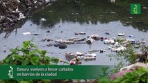 Basura vuelven a llenar cañadas en barrios de la ciudad