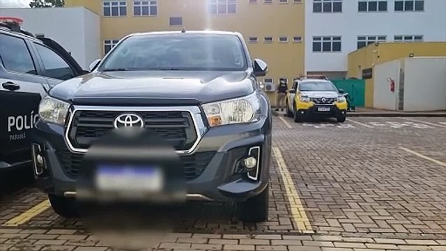 Caminhonete furtada em Minas Gerais é recuperada em Cascavel