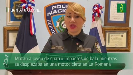 Matan a joven de cuatro impactos de bala mientras se desplazaba en una motocicleta en La Romana