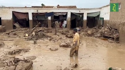 Más de 300 muertos en inundaciones en una provincia de Afganistán