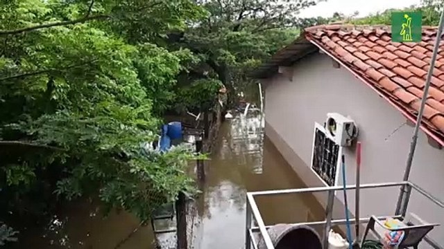 Varias comunidades incomunicadas en el sur de Honduras por inundaciones